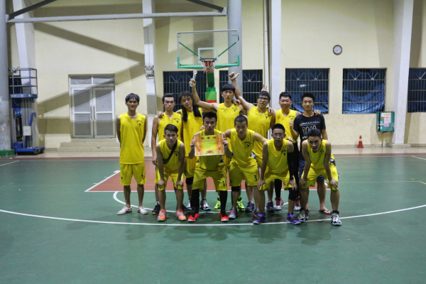 篮球火——记2015年“欢送杯”篮球赛决赛